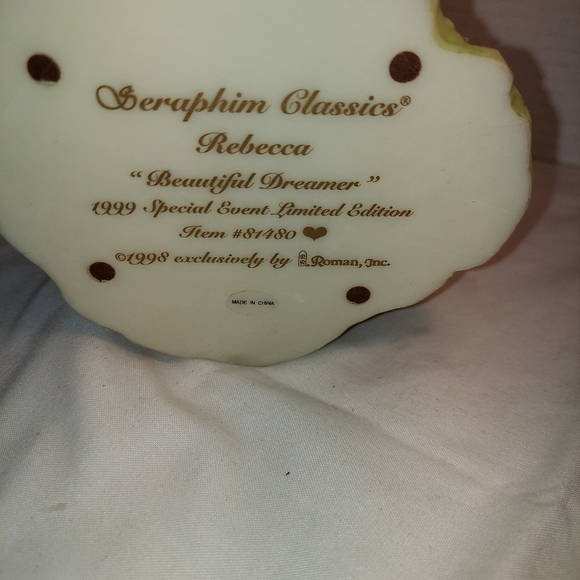1999 Seraphim Classics Rebecca Beautiful Dreamer Limited Edition - Picture 2 of 14